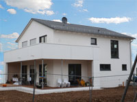 Holzstnder Bauweise - Nach der Fertigstellung